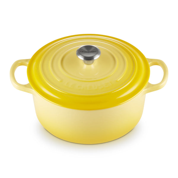 Le Creuset Signature Soleil Cast Iron 24cm Round Casserole