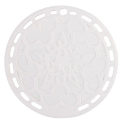 Le Creuset White Silicone French Trivet