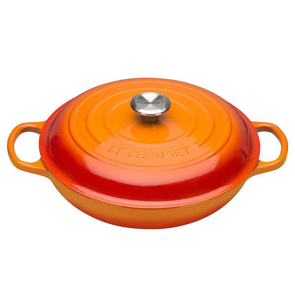 Le Creuset Signature Volcanic Cast Iron 30cm Shallow Casserole