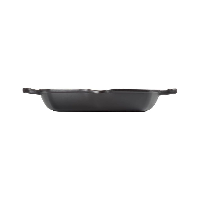 Le Creuset Signature Satin Black Cast Iron 30cm Deep Square Grill