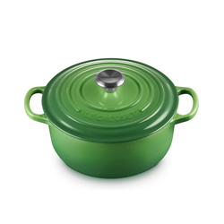 Le Creuset Signature Bamboo Green Cast Iron 20cm Round Casserole