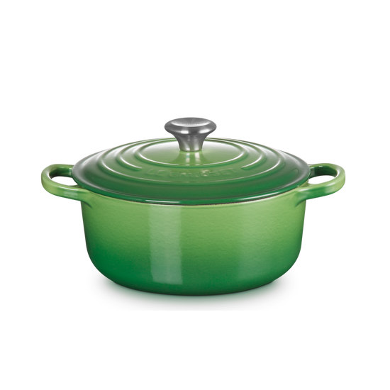 Le Creuset Signature Bamboo Green Cast Iron 20cm Round Casserole