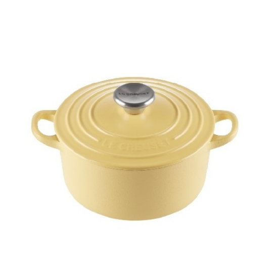 Le Creuset Mimosa Cast Iron 20cm Round Casserole