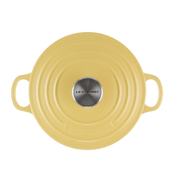 Le Creuset Mimosa Cast Iron 20cm Round Casserole – Queenspree