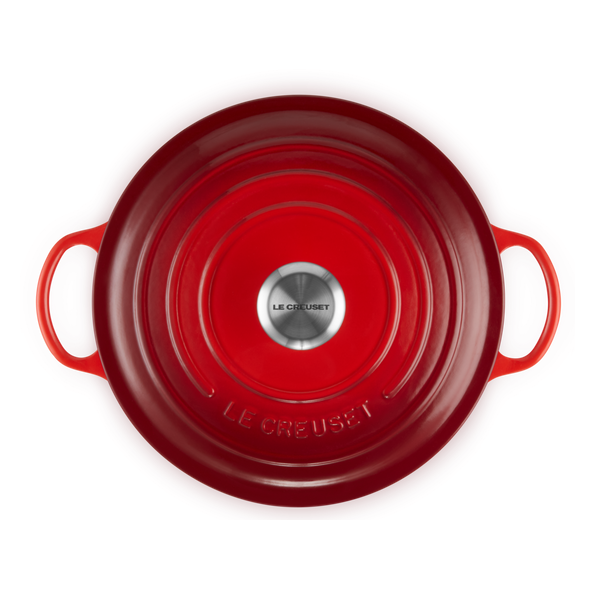 Le Creuset Signature Cerise Cast Iron 26cm Marmite