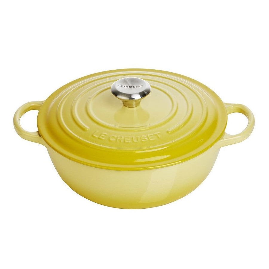 Le Creuset Signature Soleil Cast Iron 26cm Marmite – Queenspree