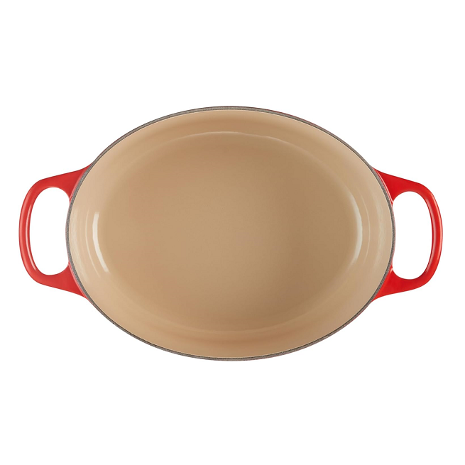 Le Creuset Signature Cerise Cast Iron 27cm Oval Casserole