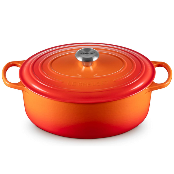 Le Creuset Signature Volcanic Cast Iron 31cm Oval Casserole