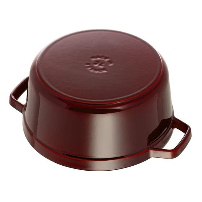 Staub Cast Iron 26cm Round Cocotte Grenadine