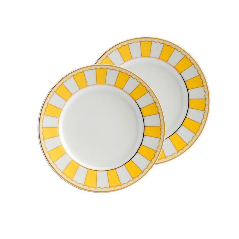 Noritake Carnivale 2Pcs Cake Plate - 6