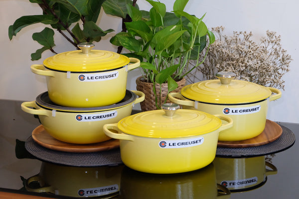 Le Creuset Signature Soleil Cast Iron 24cm Round Casserole