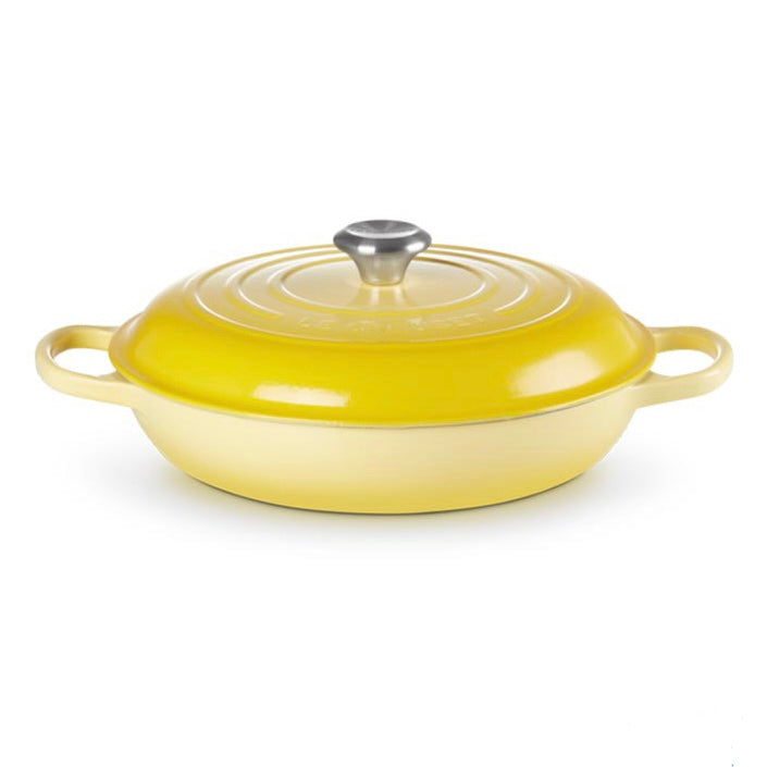 Le Creuset Signature Soleil Cast Iron 30cm Shallow Casserole