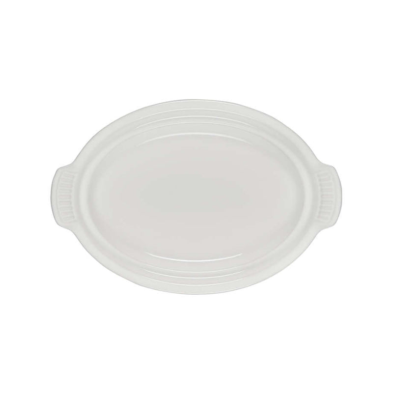 Le Creuset White Stoneware Pumpkin Butter Dish