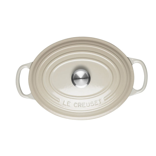 Le Creuset Signature Meringue Cast Iron 27cm Oval Casserole