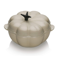 Le Creuset Almond Cast Iron 22cm Pumpkin Casserole