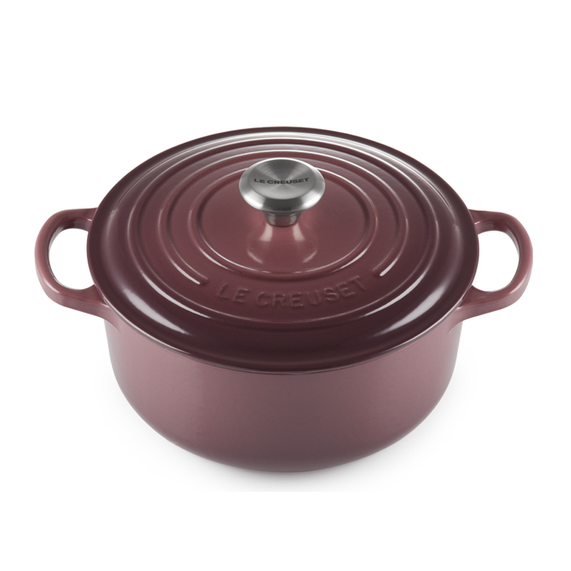 Le Creuset Signature Fig Cast Iron 24cm Round Casserole
