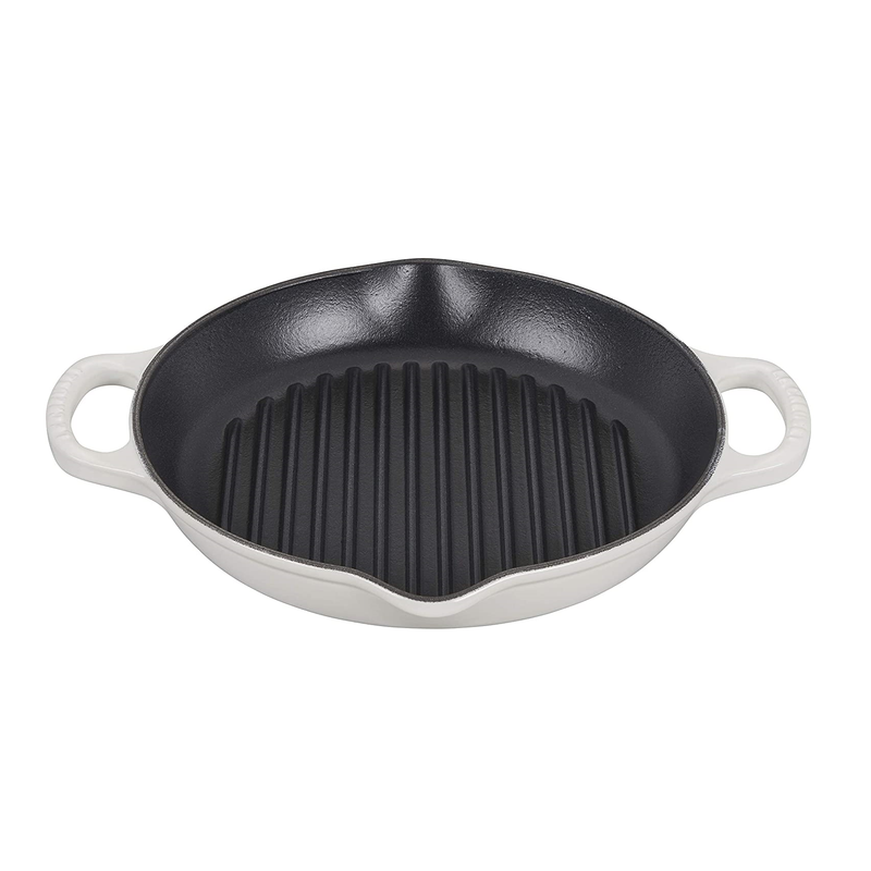 Le Creuset Signature Cotton Cast Iron 25cm Deep Round Grill