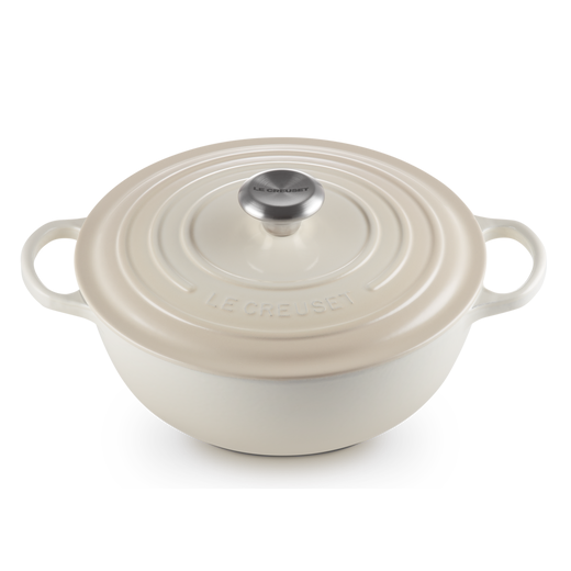 Le Creuset Signature Meringue Cast Iron 26cm Marmite