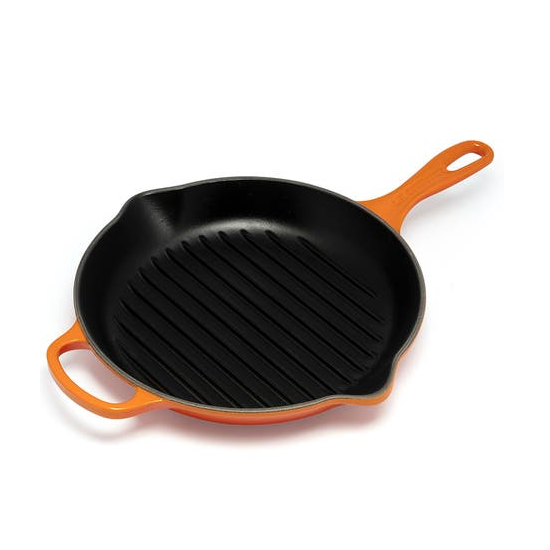 Le Creuset Signature Volcanic Cast Iron 26cm Round Grillit