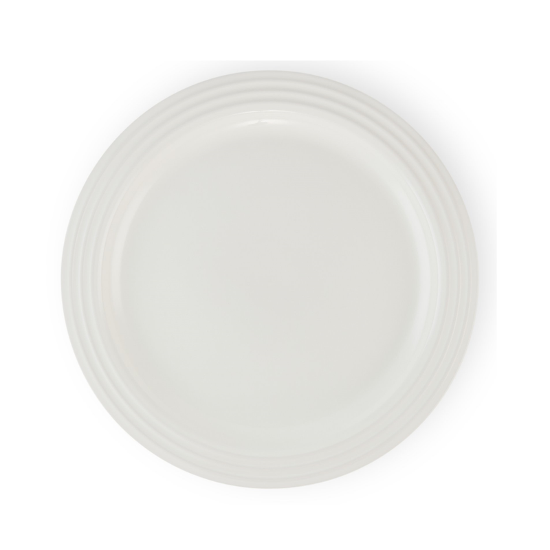 Le Creuset White Stoneware Dinner Plate 27cm