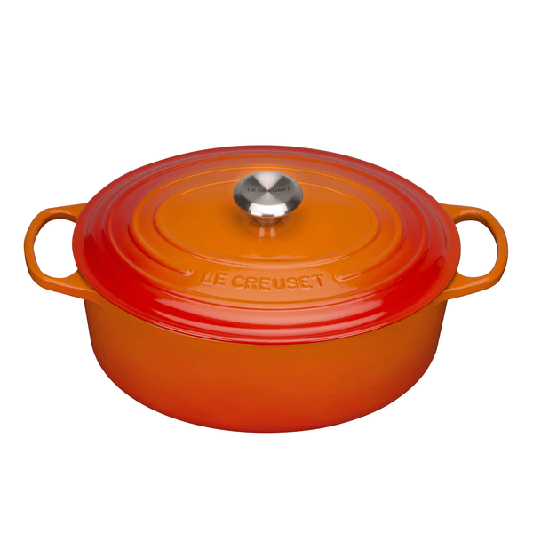 Le Creuset Signature Volcanic Cast Iron 35cm Oval Casserole