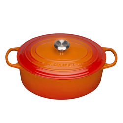 Le Creuset Signature Volcanic Cast Iron 40cm Oval Casserole