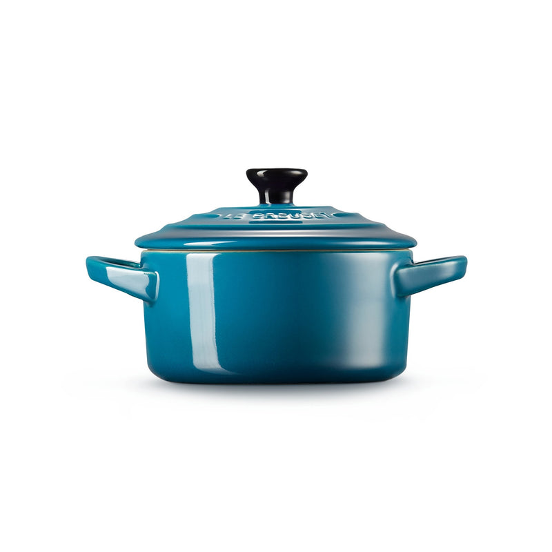 Le Creuset Deep Teal Stoneware Petite Round Casserole