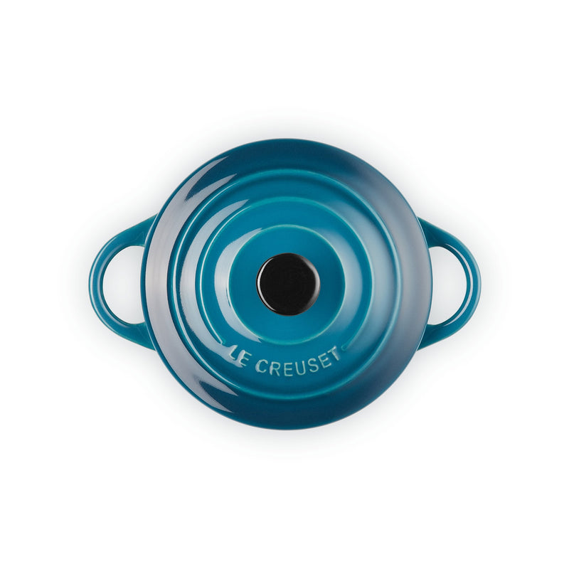 Le Creuset Deep Teal Stoneware Petite Round Casserole