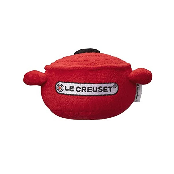 Le Creuset Cerise Cocotte Pet Toy