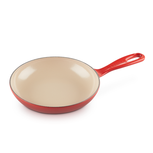 Le Creuset Signature Cerise Cast Iron 22cm Marmitout Pan 2 In 1