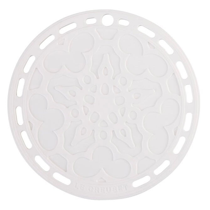 Le Creuset White Silicone French Trivet
