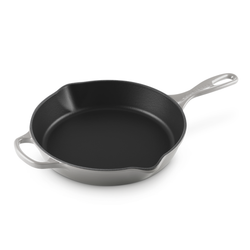 Le Creuset Signature Mist Grey Cast Iron 26cm Round Deep Skillet