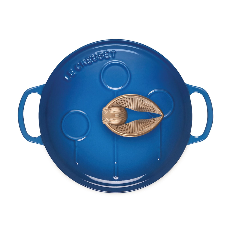 Le Creuset Harry Potter™ Quidditch Marseille Blue Cast Iron 20cm Round Casserole