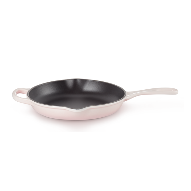 Le Creuset Skillet Signature Shell Pink - ø 23 cm - enamelled non-stick  coating