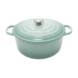 Le Creuset Signature Sage Cast Iron 24cm Round Casserole