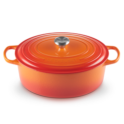 Le Creuset Signature Volcanic Cast Iron 33cm Oval Casserole