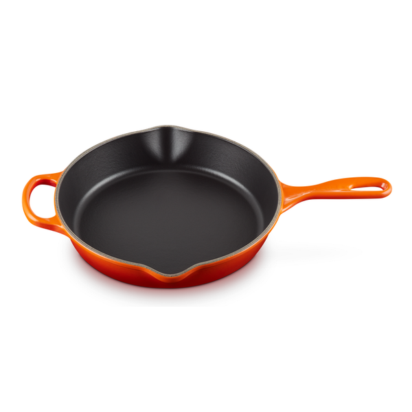 Le Creuset Signature Volcanic Cast Iron 26cm Round Deep Skillet