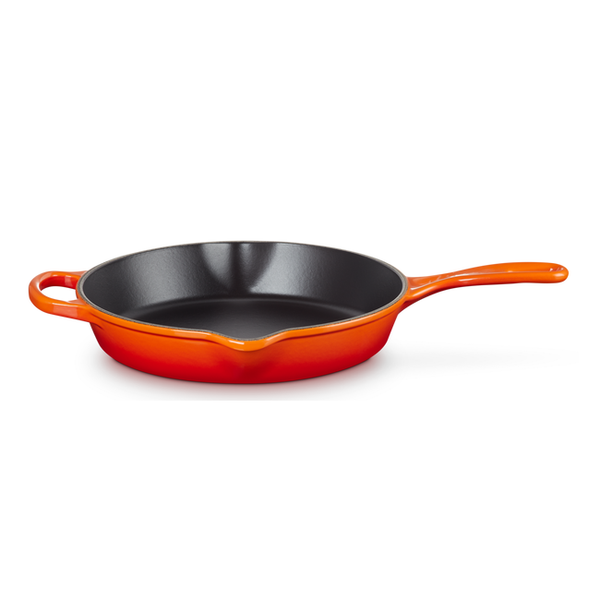 Le Creuset Signature Volcanic Cast Iron 26cm Round Deep Skillet