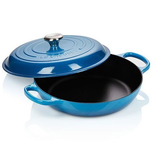 Le Creuset Signature Marseille Cast Iron 30cm Shallow Casserole (Black Interior)