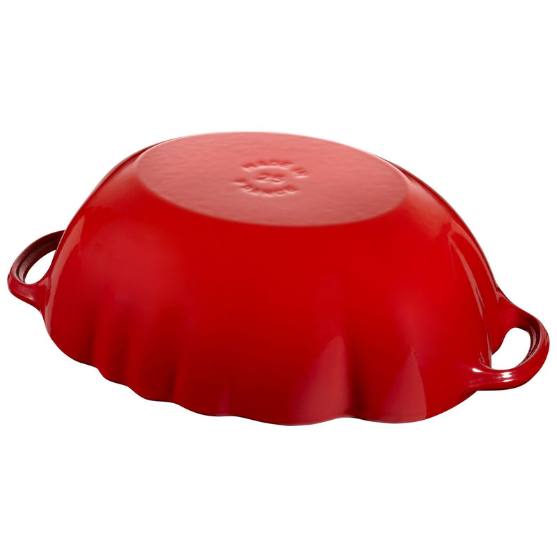 Staub Cast Iron 25cm Tomato Cocotte Cherry Red