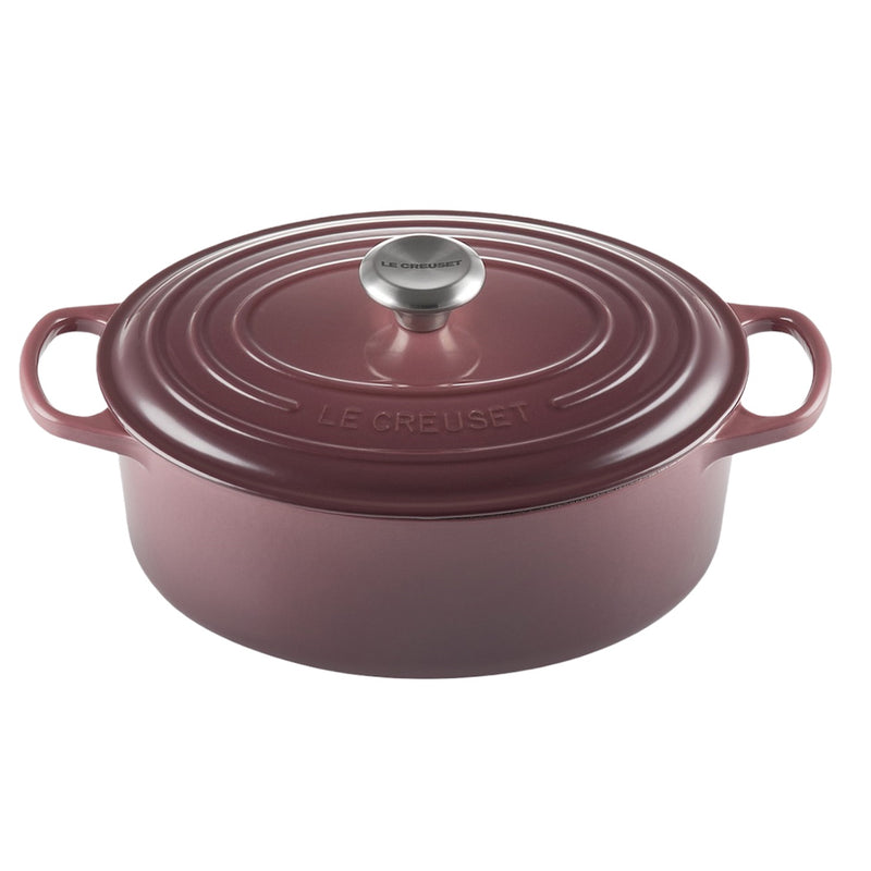 Le Creuset Signature Fig Cast Iron 29cm Oval Casserole