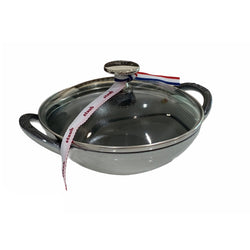 Staub Cast Iron 16cm Baby Wok Graphite Grey