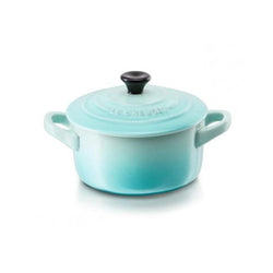 Le Creuset Cool Mint Stoneware Petite Round Casserole-Queenspree