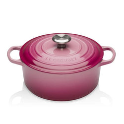 Le Creuset Signature Berry Cast Iron 22cm Round Casserole Limited Edition