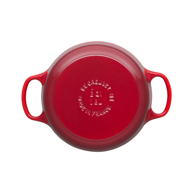 Le Creuset Signature Cerise Cast Iron 18cm Round Casserole-Queenspree