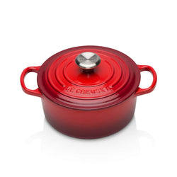 Le Creuset Signature Cerise Cast Iron 18cm Round Casserole-Queenspree