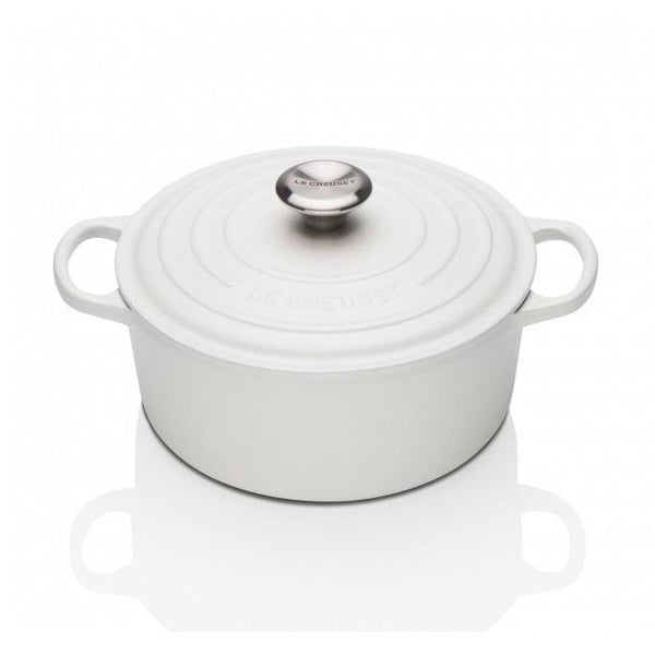 Le Creuset Signature Cotton Cast Iron 22cm Round Casserole-Queenspree