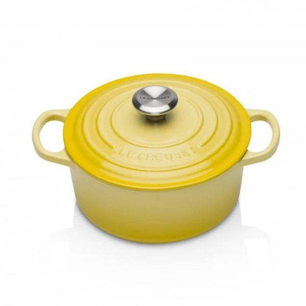 Le Creuset Signature Soleil Cast Iron 20cm Round Casserole-Queenspree