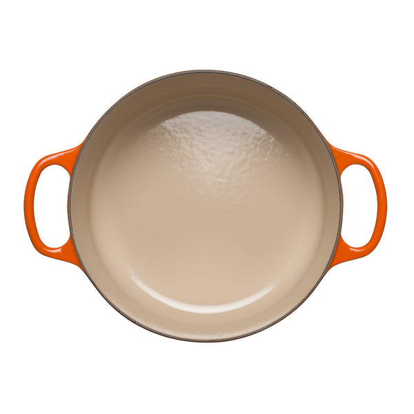 Le Creuset Signature Volcanic Cast Iron 22cm Round Casserole-Queenspree