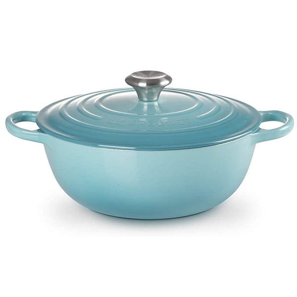 Le Creuset Signature Teal Cast Iron 26cm Marmite